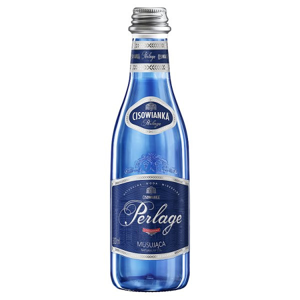 Cisowianka Perlage Naturalna woda mineralna musująca niskosodowa 0,3 l 