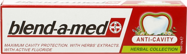 Blend-a-med anticavity pasta herbal + mineral action 