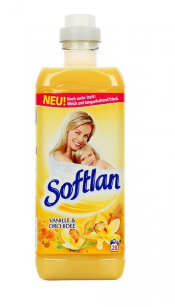 Płyn do płukania Softlan żółty Vanilia &amp; Orchidea 