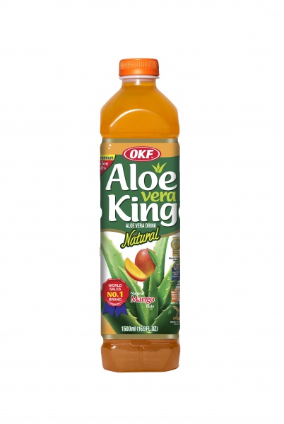 OKF Aloe Vera King napój z cząstkami aloesu o smaku mango 