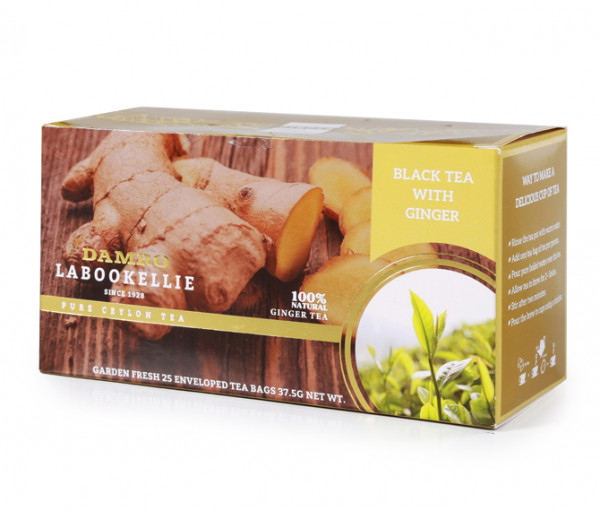 Herbata ekspresowa Damro ginger tea 25 torebek 