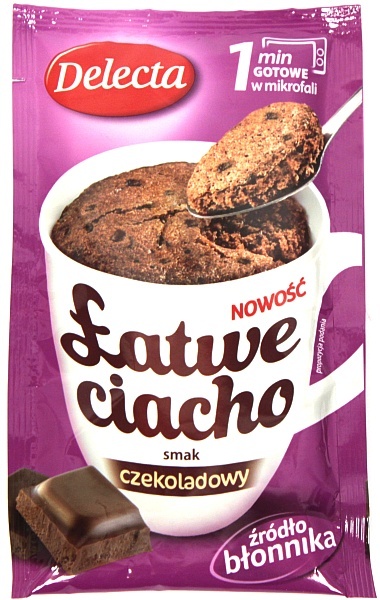 Łatwe Ciacho smak czekoladowy 50g Delecta