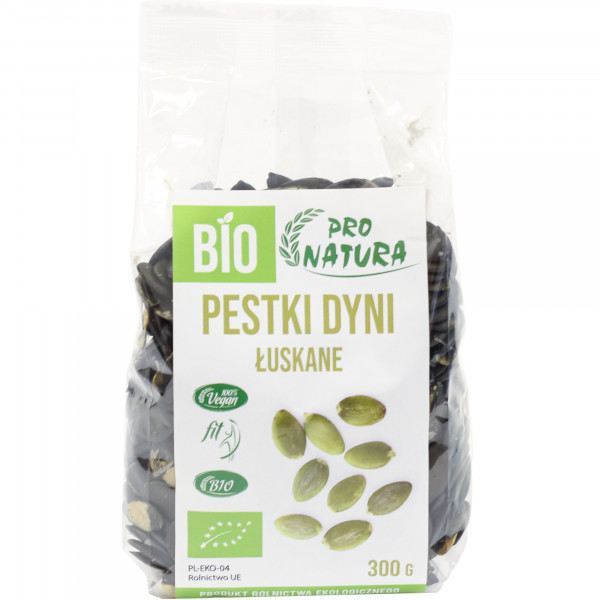 Pestki dyni Pro Natura łukskane bio 