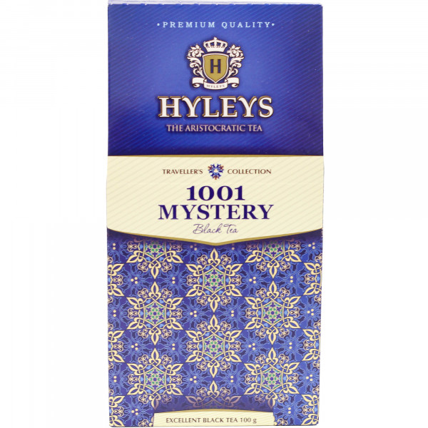 Herbata liściasta Hyleys Traveller&#039;s Black 1001 Mystery 