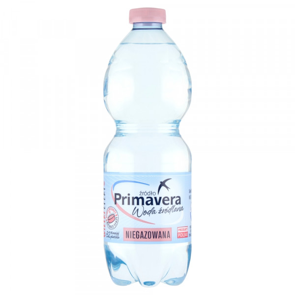 Woda ngaz Primavera źródlana 500ml + kaucja 50 gr 