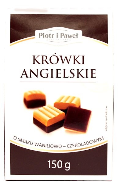 Krówki angielskie o smaku waniliowo-czekoladowym Piotr i Paweł