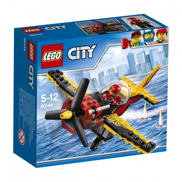 Lego City great vehicles samolot syścigowy 60144 