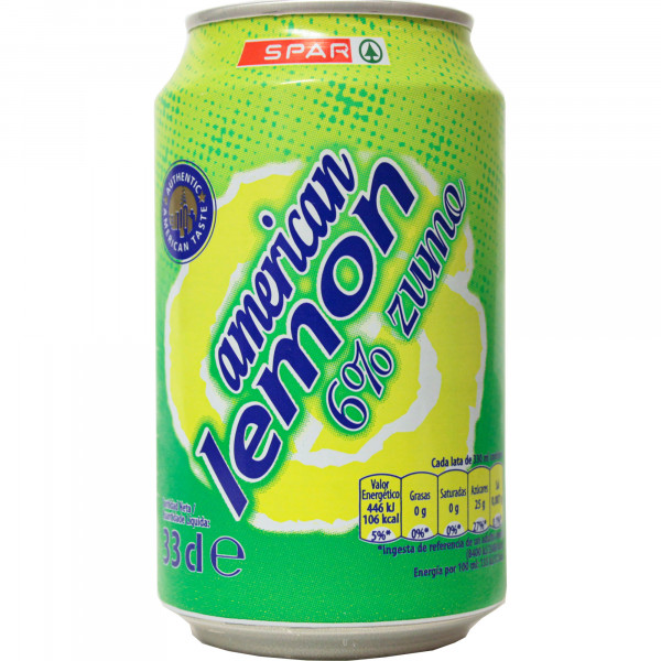 Spar napój American lemon 6% soku 