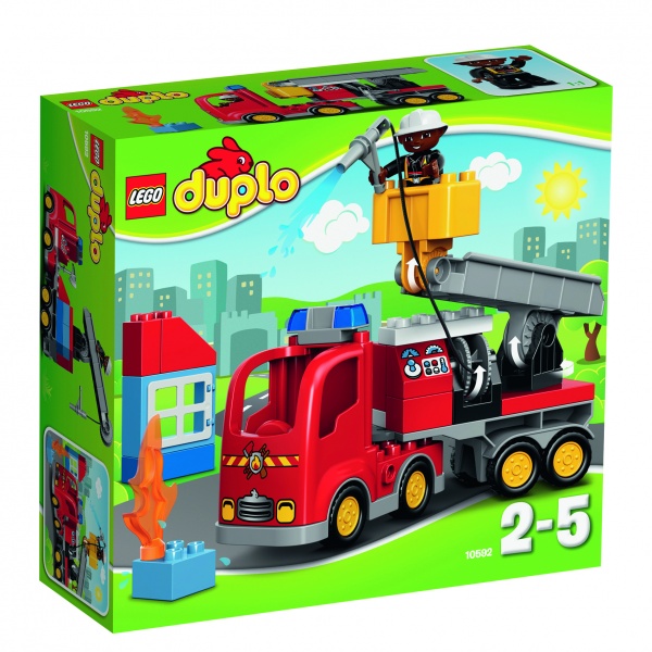 Lego duplo wóz strażacki 10592 