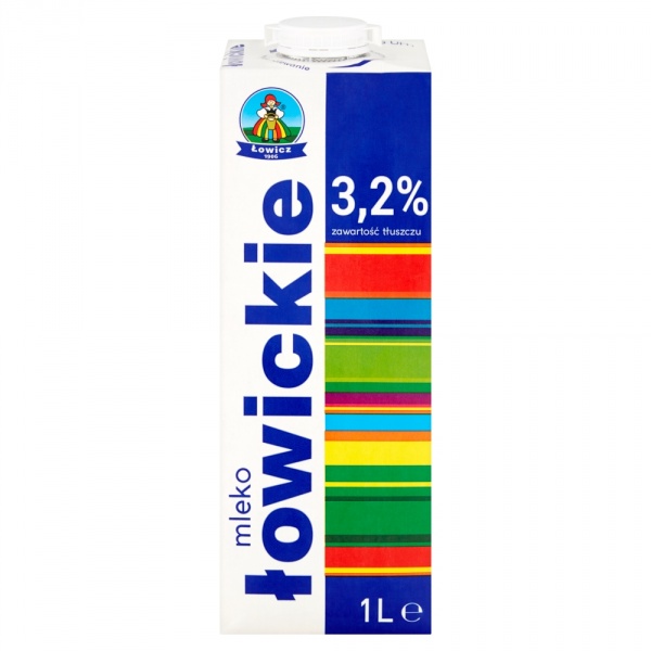 Mleko Łowickie Premium UHT 3,2% 1L Łowicz