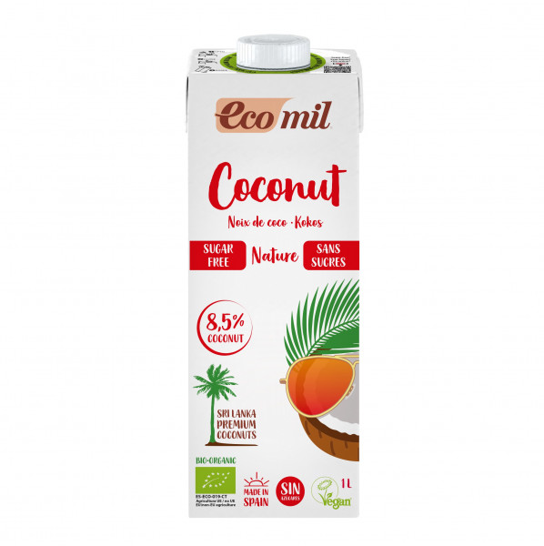 Mleczko kokosowe niesłodzone bio 1l 