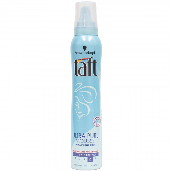Pianka do włosów Taft Ultra Pure 200 ml