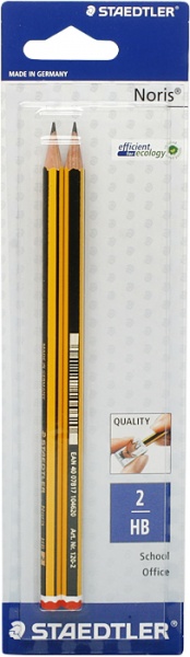 Ołówek noris twadrość hb 2szt 