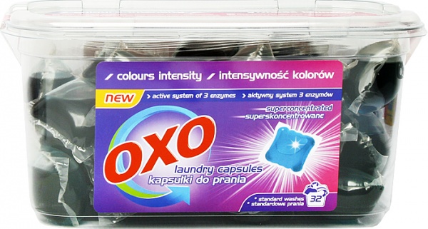 Kapsułki do prania Oxo kolor /32szt 