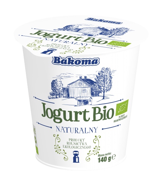 Jogurt Bakoma Bio naturalny