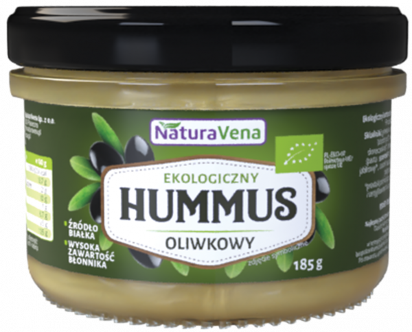 Hummus oliwkowy bio 