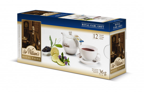 Herbata Sir Williams Royal Taste Royal Earl Grey 12 szt 36g