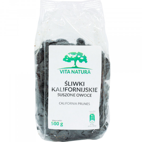 Vita natura śliwki suszone 500g 