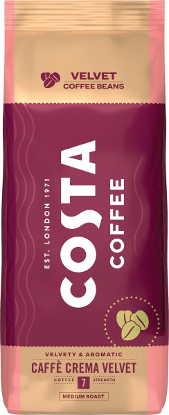 COSTA COFFEE Caffé Crema Velvet Kawa ziarnista 1 kg