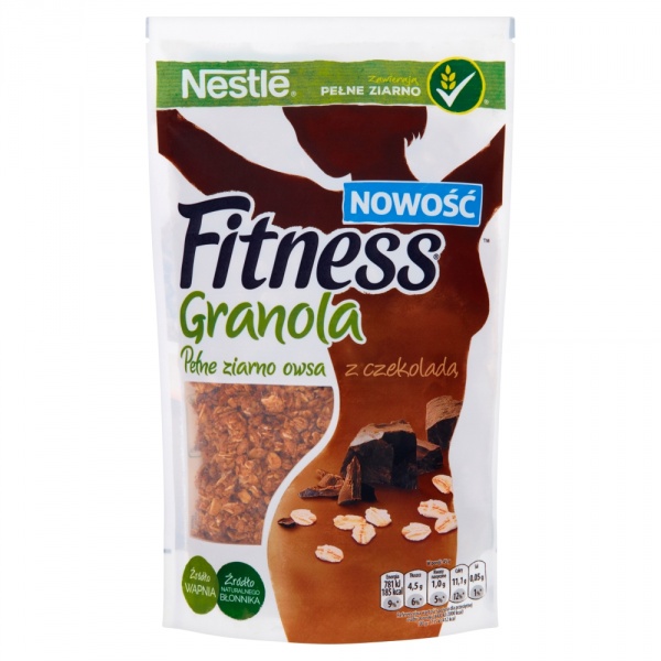 Fitness granola z czekoladą 
