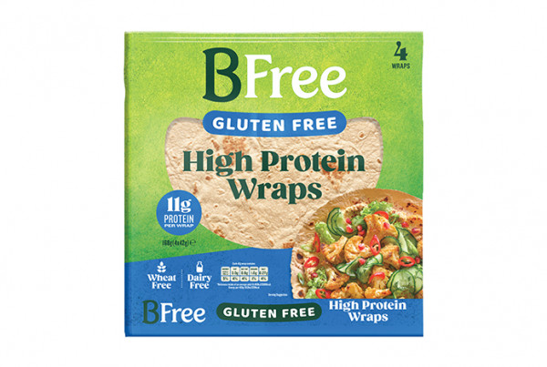 Wrap Bfree bez glutenu High Protein 4szt 