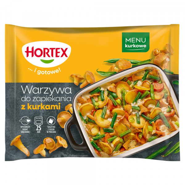Hortex Warzywa do zapiekania z kurkami 450g