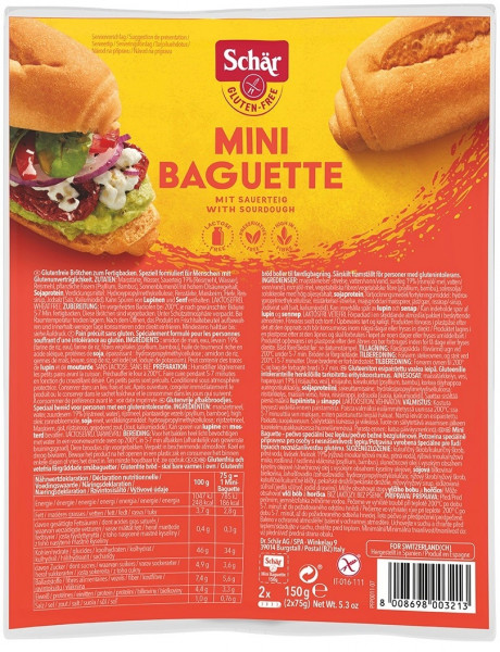 Mini baguette - bagietka do zapiekania 