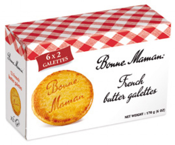 Ciastka bonne Maman francuskie maślane galettes 170g 