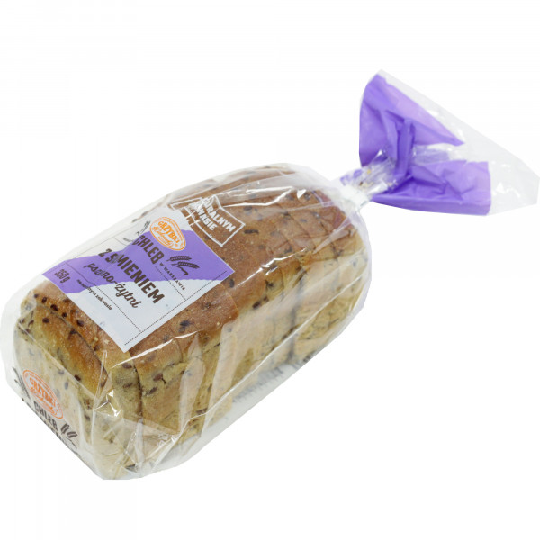 Chleb grzybki z siemieniem krojony (dostępny od przedziału 13-15) 