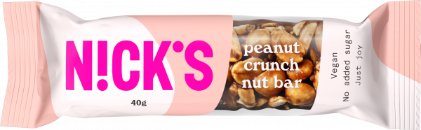 Baton Nick&#039;s nut bar peanut crunch 