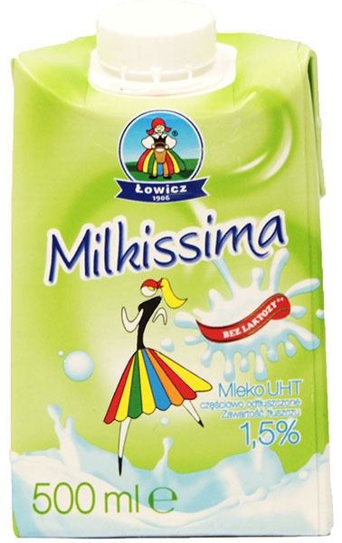 Mleko Milkissima bez laktozy 1,5% UHT 