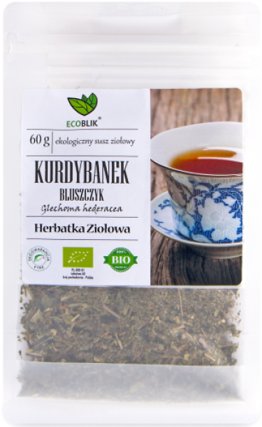 Herbata liść Ecoblik ziołowa Kurdybanek bluszcz eko 60g