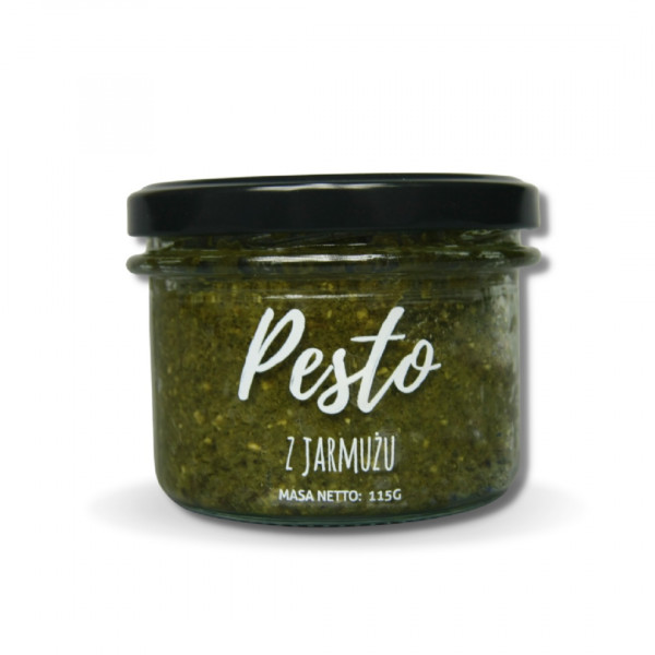 Pesto kluska z jarmużu 