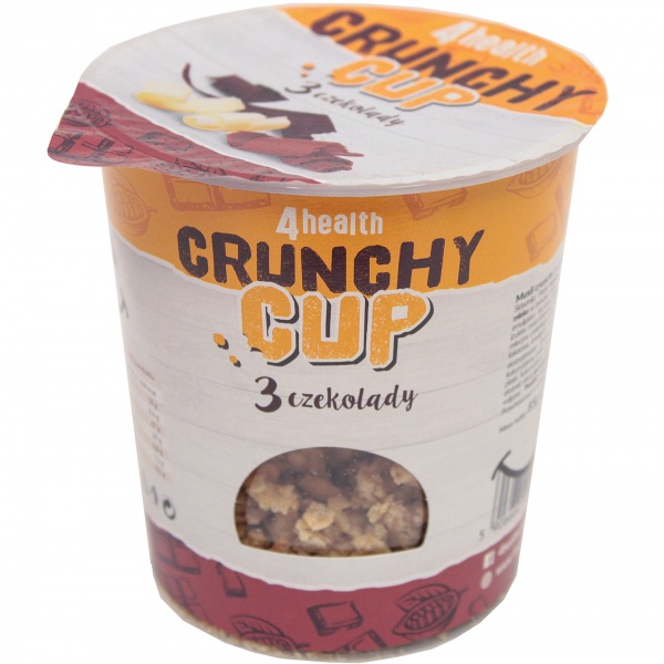 Crunchy cup 3 czekolady 