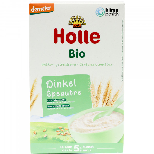Kaszka Holle Bio orkiszowa pełnoziarnista bezmleczna po 5 miesiącu 