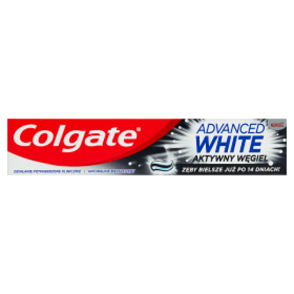 Pasta do zębów colgate advanced white charcoal 