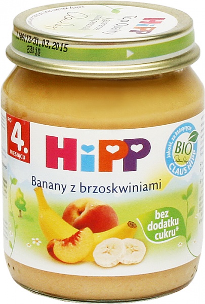 Deser Hipp banany z brzoskiwniami
