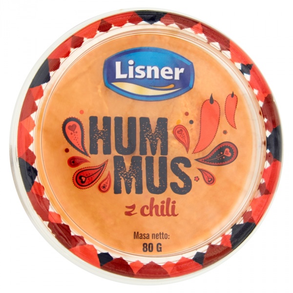 Hummus z chilli Lisner 80g