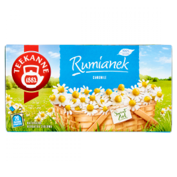 Herbatka ziołowa TEEKANNE Rumianek 20  torebek x 1,10g