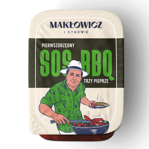 Sos Makłowicz i Synowie Bbq 3 pieprze 