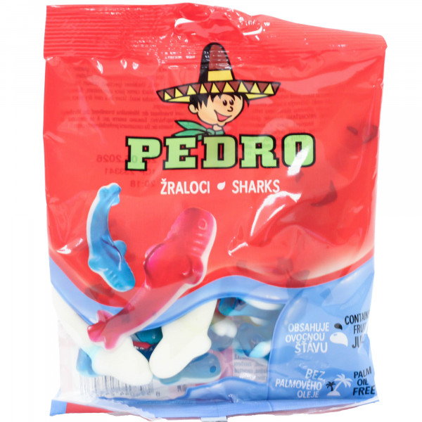 Żelki Pedro SHARKS 80g