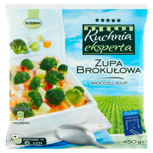 Kuchnia eksperta Zupa brokułowa 