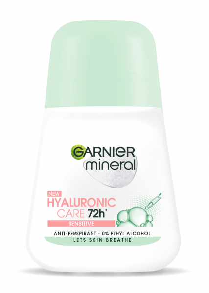 Garnier mineral Hyaluronic Care 72h sensitive Antyperspirant 50 ml
