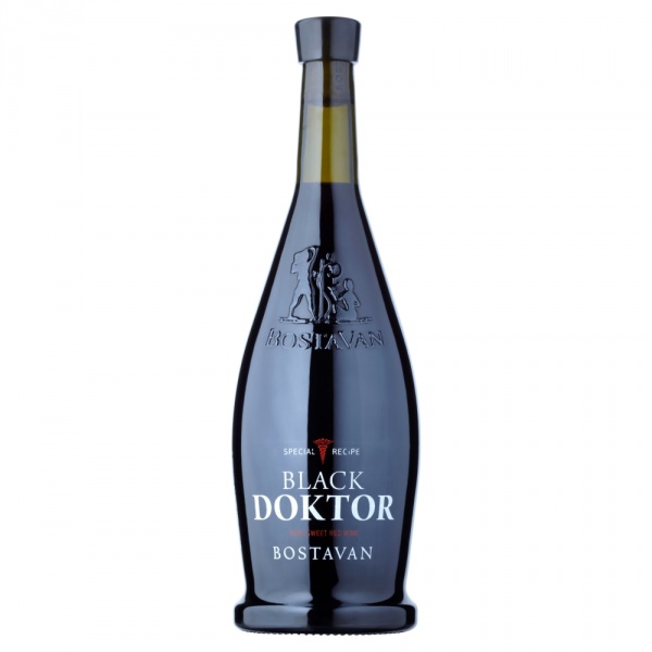 Wino Black Doctor Bostavan Czerwone Półsłodkie 750 ml