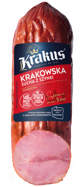 Krakus Krakowska sucha z szynki 250 g