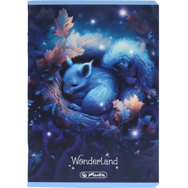 Zeszyt Herlitz Wonderland A5 32k linia podwójna kolorowa