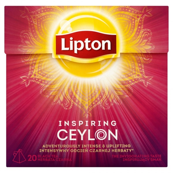 Herbata Lipton Inspiring Ceylon czarna 36 g (20 torebek) 