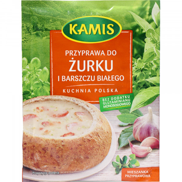 Przyprawa Kamis do żurku i barszczu białego kuchnia polska 