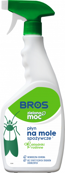 Płyn na mole spożywcze bros zielona moc 500ml