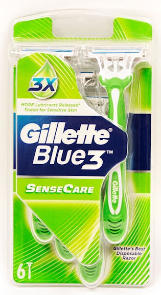 Maszynka Gillette Blue3 Sensitive/6szt. 